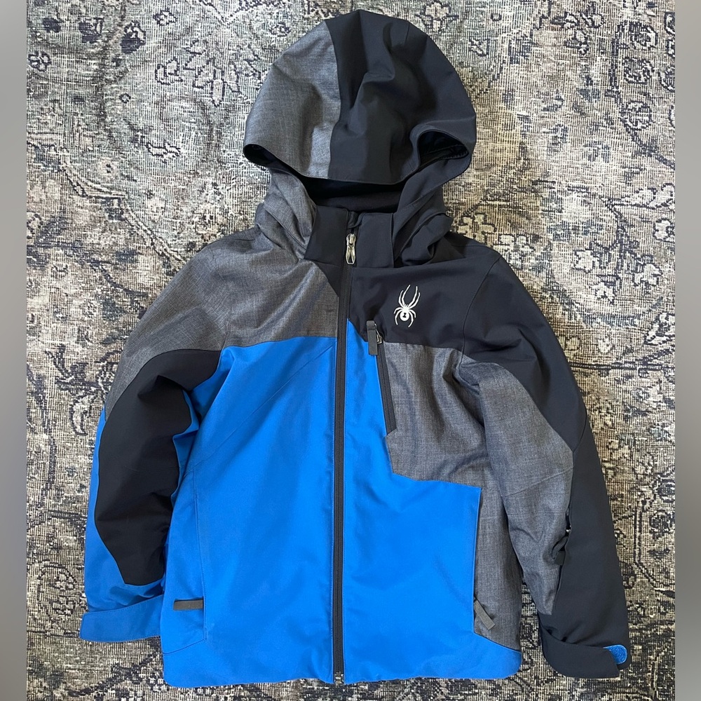 Kids Spyder Winter Ski Jacket - Size 8 - Boys Girls